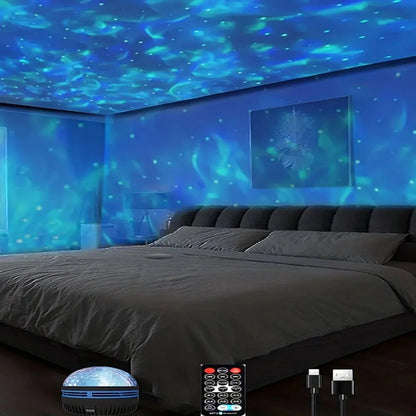 Emitting Color: Water ripple
