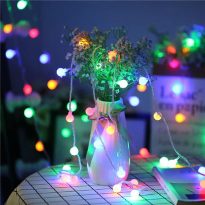 LED Ball String Lights