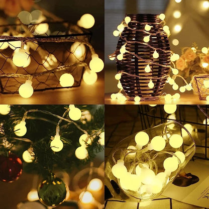 LED Ball String Lights